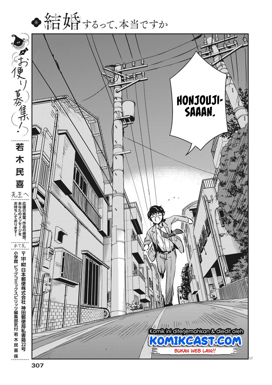 Kekkon Surutte, Hontou Desu ka? Chapter 49 Gambar 15